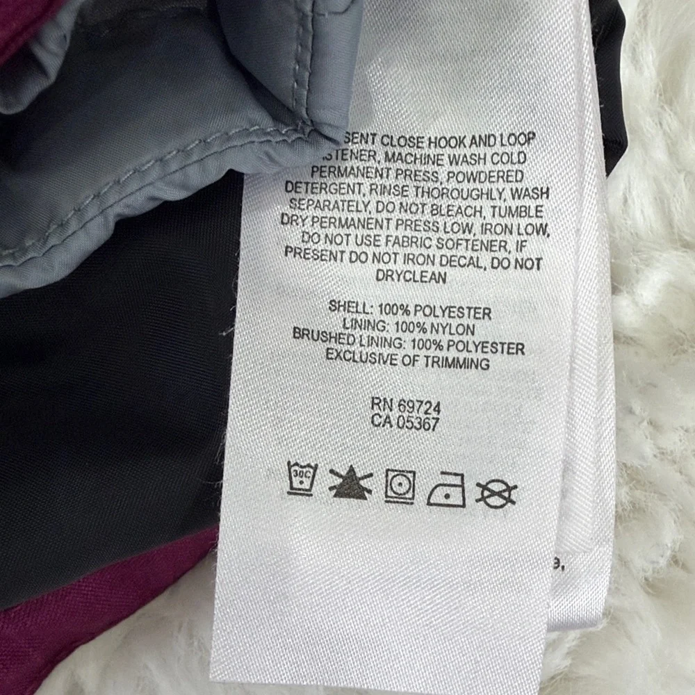 Columbia Maroon Hooded Jacket - Picture 16 of 17